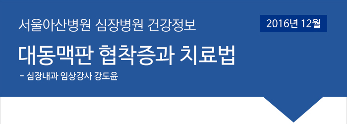 서울아산병원 심장병원 12월 건강정보 [대동맥판 협착증과 치료법 - 심장내과 임상강사 강도윤]