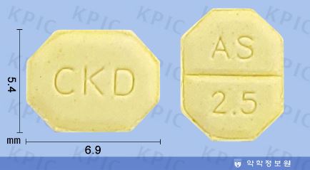 애니디핀 에스 정 [2.5mg] (Anydipine s tab [2.5mg])