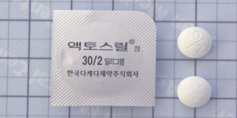 액토스릴 정 30/2mg [1TAB] (Actosryl tab 30/2mg [1TAB])