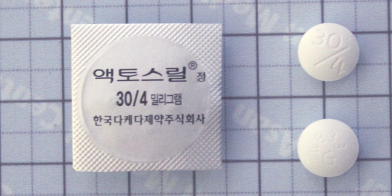 액토스릴 정 30/4mg [1TAB] (Actosryl tab 30/4mg [1TAB])