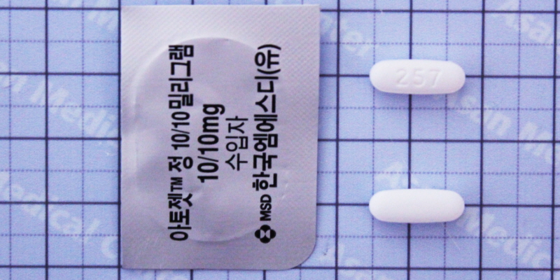 아토젯 정 10/10mg [1TAB] (Atozet tab 10/10mg [1TAB])