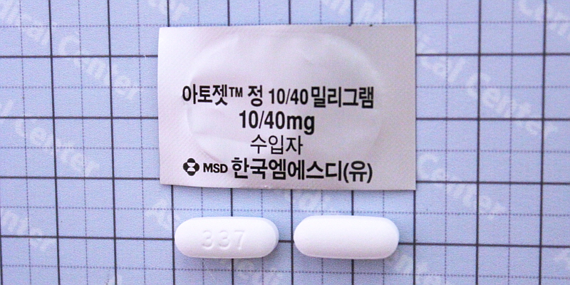 아토젯 정 10/40mg [1TAB] (Atozet tab 10/40mg [1TAB])