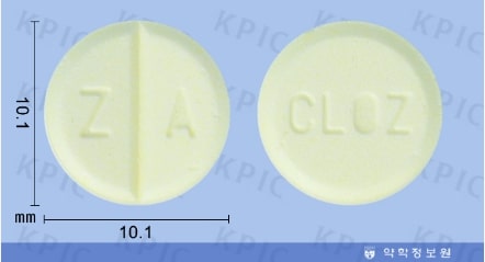 클로자릴 정 [100mg] (Clozaril tab [100mg])