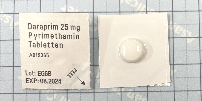 다라프림 정 [25mg] (Daraprim tab [25mg])