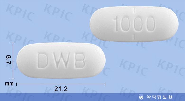 다이아폴민 정 [1000mg] (Diaformin tab [1000mg])