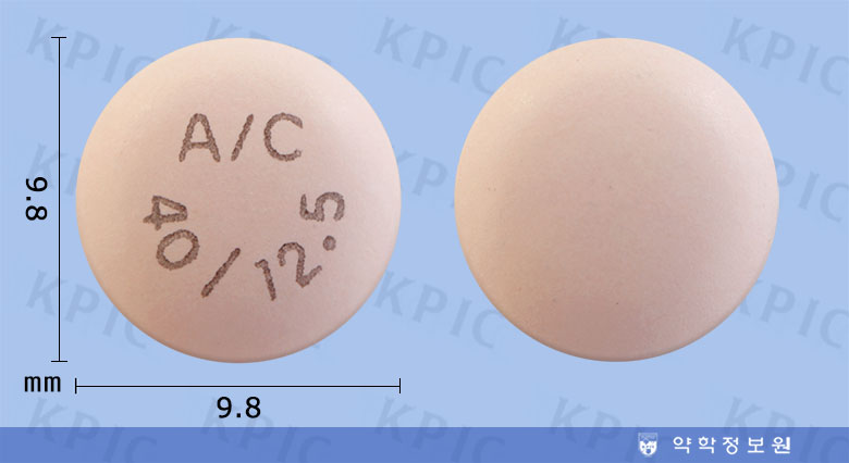 이달비클로 정 40/12.5mg [1TAB] (Edarbyclor tab 40/12.5mg [1TAB])