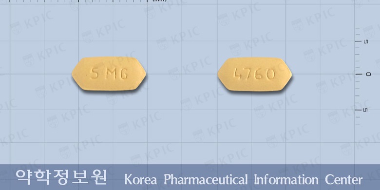 에피언트 정 [5mg] (Effient tab [5mg])