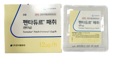 펜타듀르 패취 12㎍/h [1.375mg] (Fentadur patch 12㎍/h [1.375mg])