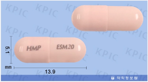 에소메졸 캡슐 [20mg] (Esomezol cap [20mg])