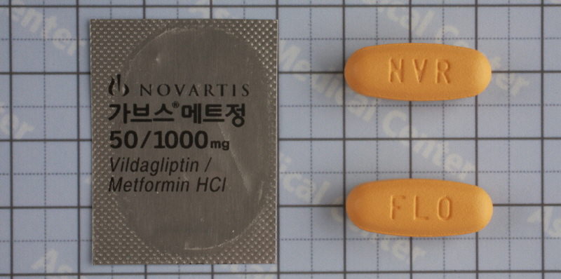 가브스메트 정 50/1000mg [1TAB] (Galvusmet tab 50/1000mg [1TAB])