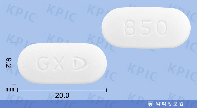 글루파 엑스알 서방정 [850mg] (Glupa XR tab [850mg])