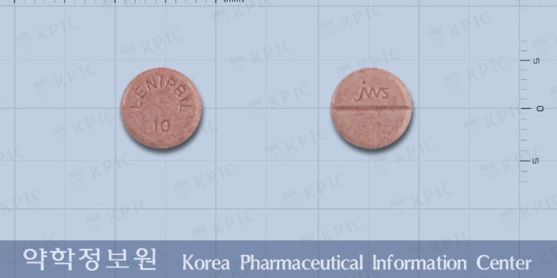 레니프릴 정 [10mg] (Lenipril tab [10mg])