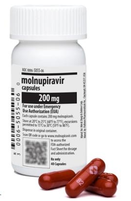 라게브리오 (molnupiravir) 캡슐 200mg [40CAP] (Lagevrio (molnupiravir) cap 200mg [40CAP])