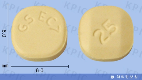 라믹탈 정 [25mg] (Lamictal tab [25mg])