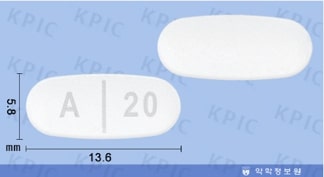 리토바젯 정 10/20mg [1TAB] (Litorvazet tab 10/20mg [1TAB])