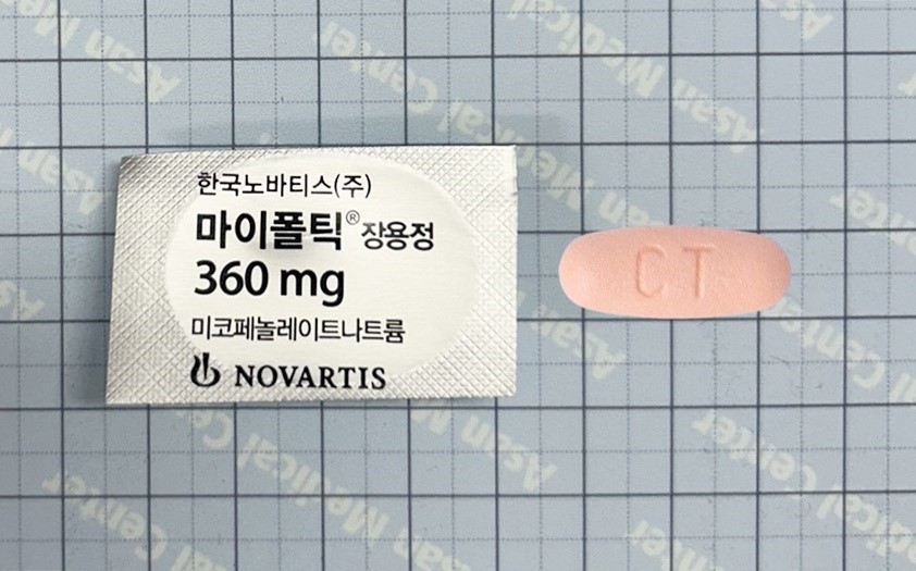 마이폴틱 장용정 [360mg] (Myfortic enteric coated tab [360mg])