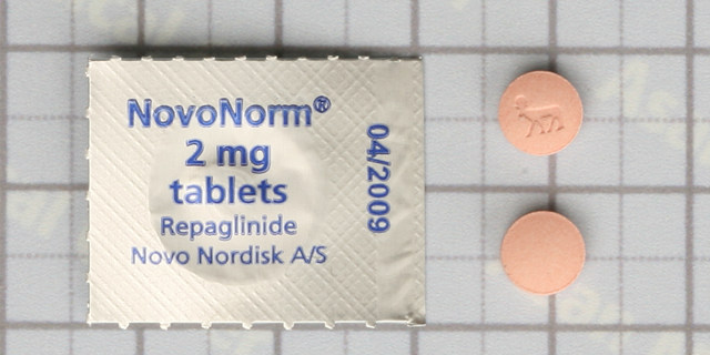 노보넘 정 [2mg] (Novonorm tab [2mg])