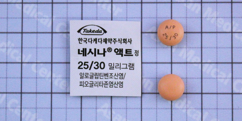 네시나 액트 정 25/30mg [1TAB] (Nesina act tab 25/30mg [1TAB])