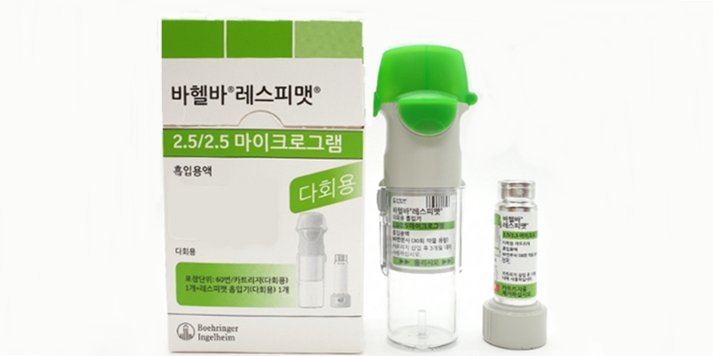 바헬바 레스피맷 (다회용) [60puf] (Vahelva respimat (multidose) [60puf])