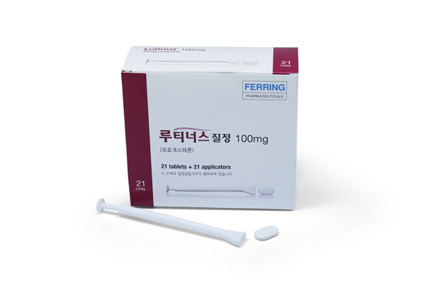 루티너스 질정 [100mg] (Lutinus vag tab [100mg])