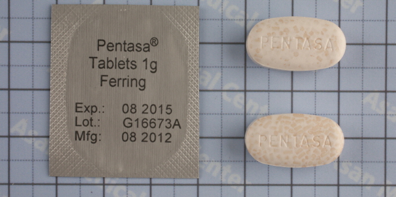 펜타사 서방정 [1000mg] (Pentasa SR tab [1000mg])