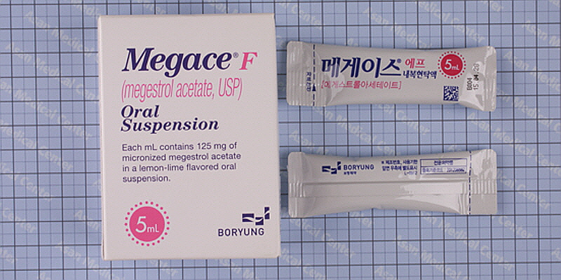 메게이스 에프 내복 현탁액 [5ml] (Megace F oral susp [5ml])