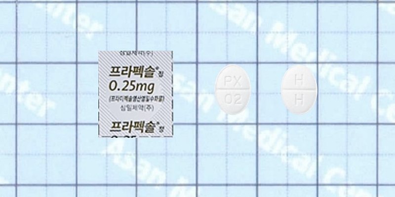 프라펙솔 정 [0.25mg] (Prapexole tab [0.25mg])