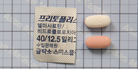 프리토플러스 정 40/12.5mg [1TAB] (Pritor plus tab 40/12.5mg [1TAB])