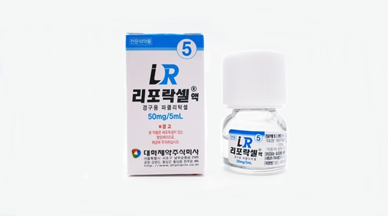 리포락셀 액 10mg/ml [50mg] (Liporaxel soln 10mg/ml [50mg])