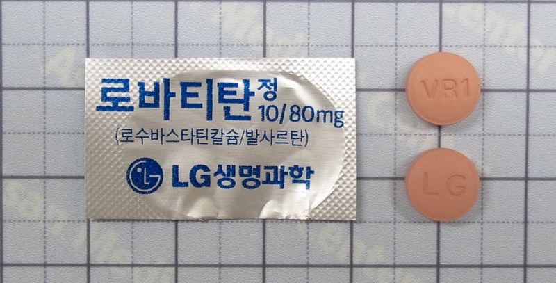 로바티탄 정 10/80mg [1TAB] (Rovatitan tab 10/80mg [1TAB])