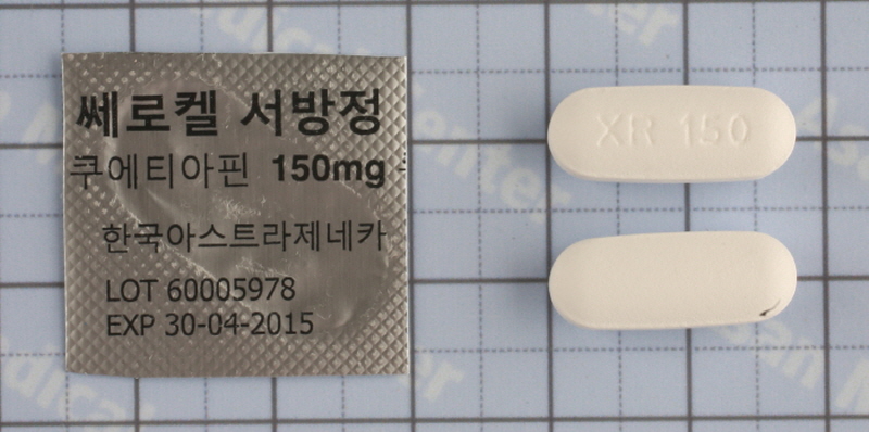 쎄로켈 서방정 [150mg] (Seroquel XR tab [150mg])