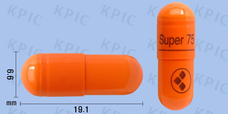 슈퍼피린 캡슐 75/75mg [1CAP] (Superpirin cap 75/75mg [1CAP])
