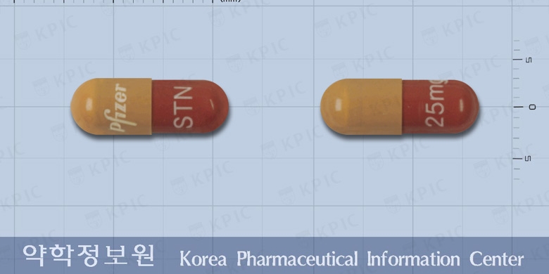 수텐 캡슐 [25mg] (Sutene cap [25mg])