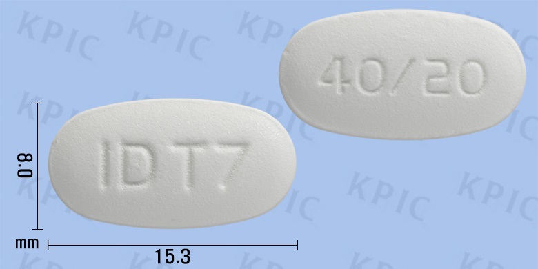 텔로스톱 정 40/20mg [1TAB] (Telostop tab 40/20mg [1TAB])