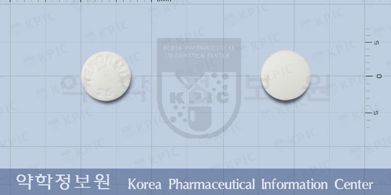 테놀민 정 [25mg] (Tenormin tab [25mg])