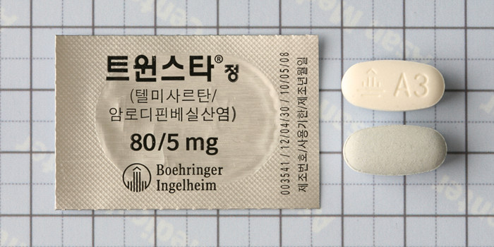 트윈스타 정 80/5mg [1TAB] (Twynsta tab 80/5mg [1TAB])