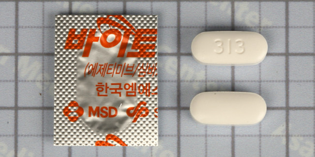 바이토린 정 10/40mg [1TAB] (Vytorin tab 10/40mg [1TAB])