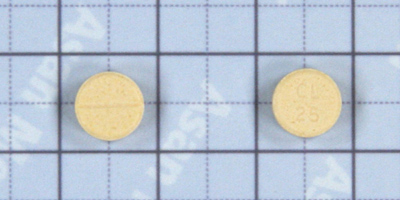 세나진 정 [25mg] (Xenazine tab [25mg])