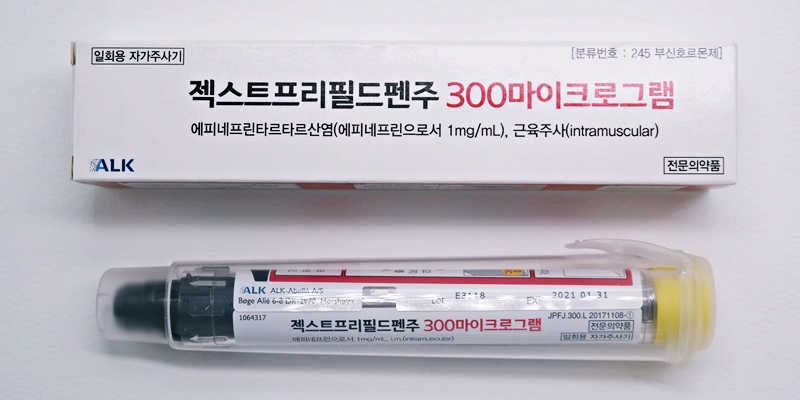 젝스트 프리필드펜 주 (성인용) [300mcg] (Jext prefilled pen inj (for adult) [300mcg])