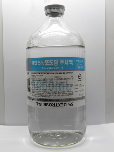 대한 포도당 주 5% [1000ml] (Dextrose inj 5% (Daihan) [1000ml])