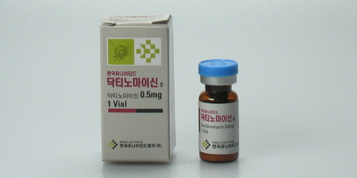 닥티노마이신 주 [0.5mg] (DacTINOmycin inj [0.5mg])