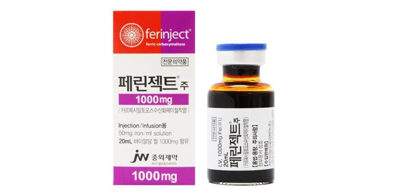 페린젝트 주 (철로서 1000mg/20ml) [3600mg] (Ferinject inj (Iron 1000mg/20ml) [3600mg])