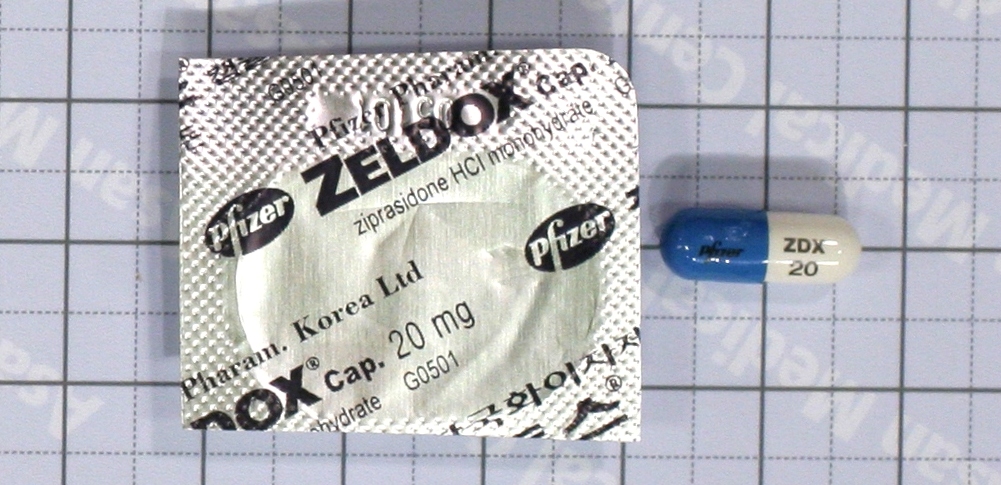 젤독스 캡슐 [20mg] (Zeldox cap [20mg])