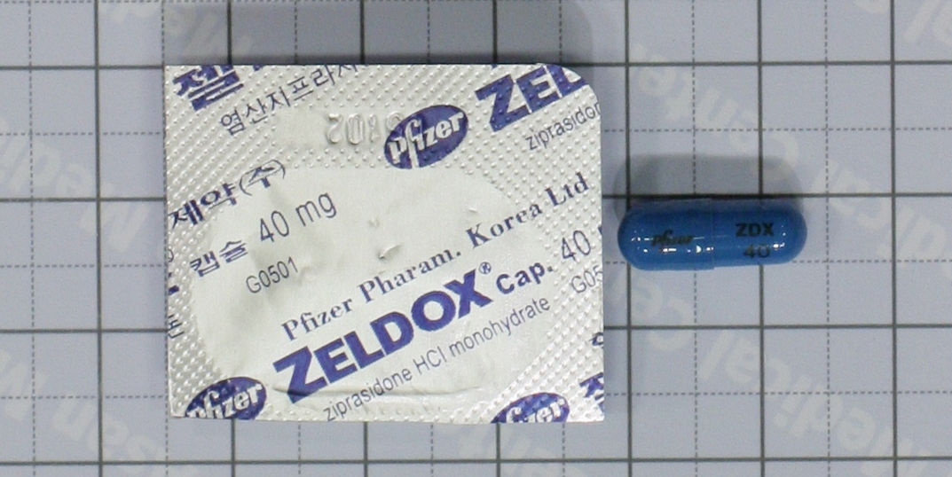 젤독스 캡슐 [40mg] (Zeldox cap [40mg])