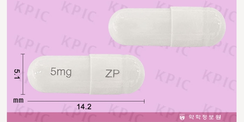 잘레딥 캡슐 [5mg] (Zaledeep cap [5mg])