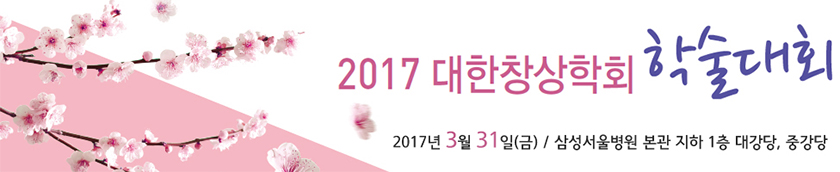 2017 대한창상학회 학술대회